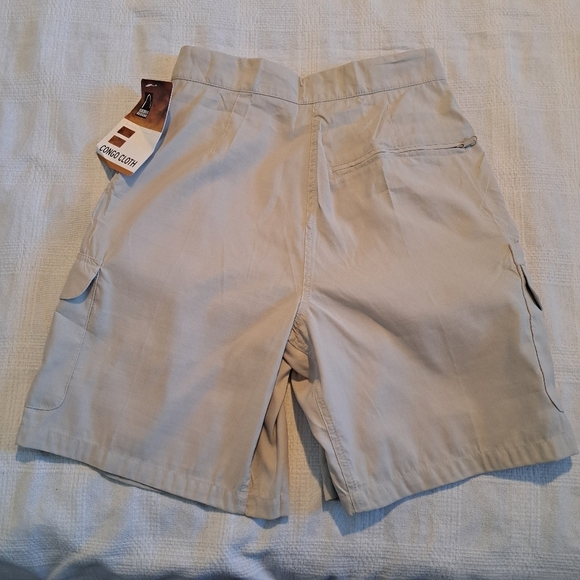 Sierra Designs women's size 10 backpack shorts, style 969104, oatmeal, New - Picture 9 of 10